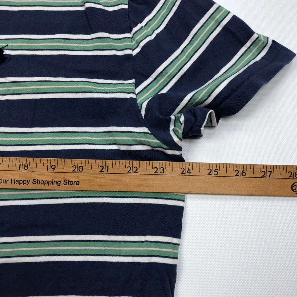 Polo Ralph Lauren Mens XL Classic Fit Striped T-Shirt Navy Nautical